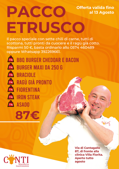 Pacco Etrusco - 7kg